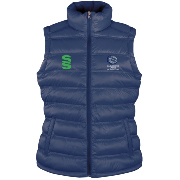Gloucester Ladies Netball Padded Gilet